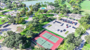 Aerial view of the CountryPlace community