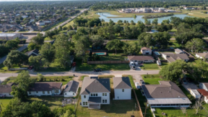 Mix of single-family homes in Wagon Wheel community
