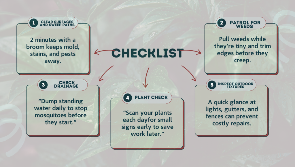 Outdoor Checklist for a Low-Maintenance Yard