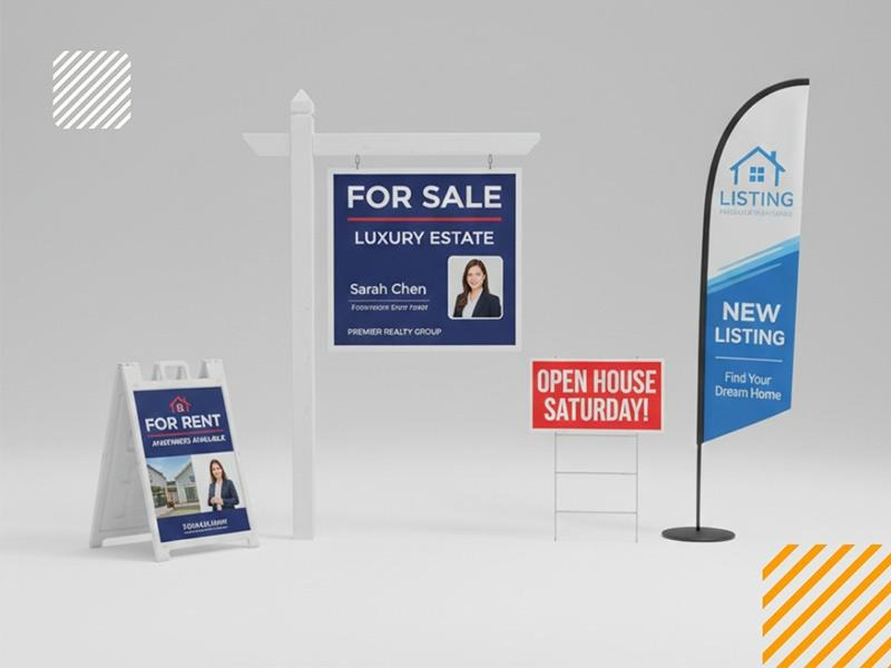 real estate signages