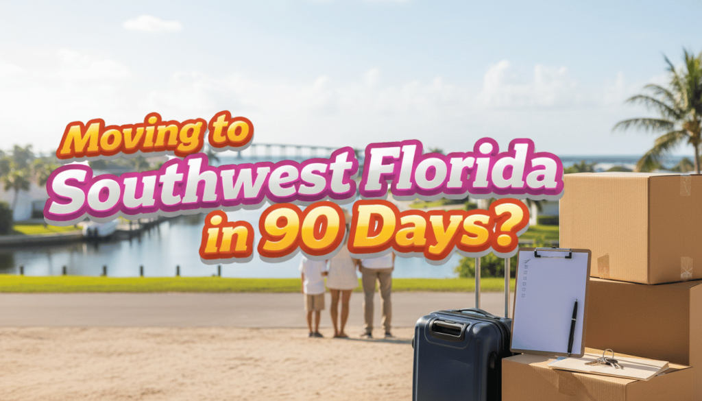 moving to Southwest Florida in 90 days