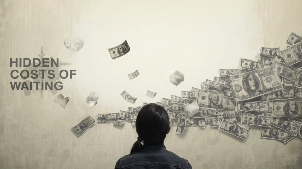 hidden costs of waiting to buy a home.