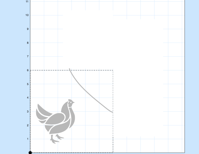 Easel 4 x 4 Chicken Tiles