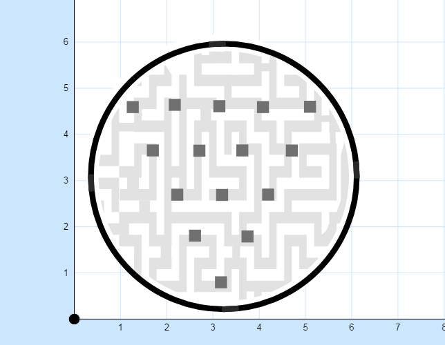 Easel Peg board/Maze game