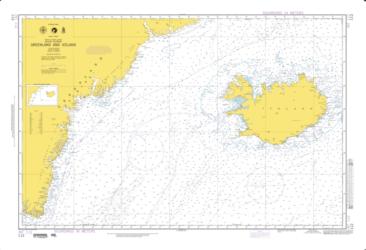 Waters Between Greenland And Iceland (NGA-112-6) by NGA