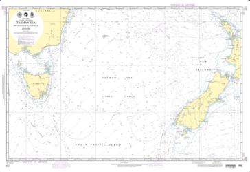 Tasman Sea (New Zealand To Southeast Australia) (NGA-601-4) by NGA