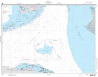 Straits Of Florida - Southern Portion (NGA-11461-5) by NGA