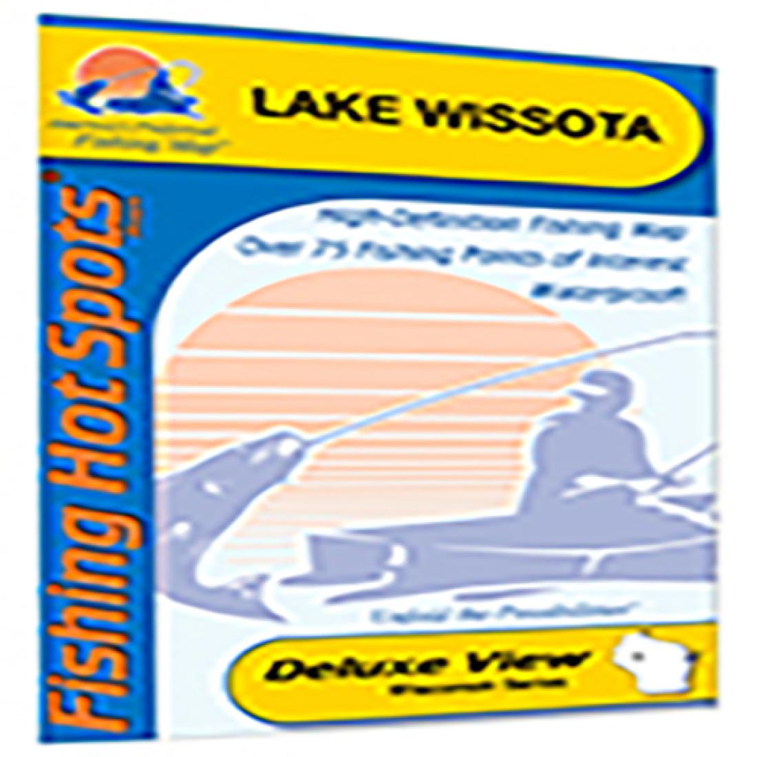 Lake Wissota Fishing Map (Chippewa Co) by Fishing Hot Spots
