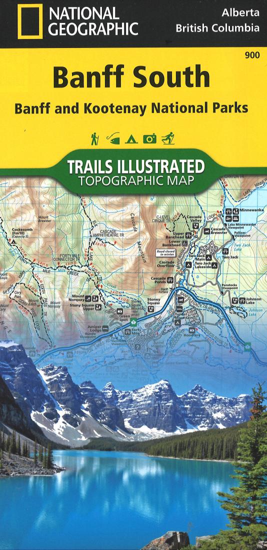 Banff South including Banff and Kootenay National Parks by National ...