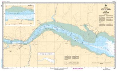 SAINT-FULGENCE to SAGUENAY (1201) by Canadian Hydrographic Service