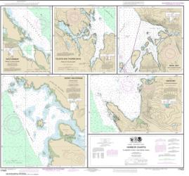 Harbor Charts-Clarence Strait and Behm Canal Dewey Anchorage, Etolin Island;Ratz Harbor, Prince of Wales Island;Naha Bay, Revillagigedo Island;Tolstoi and Thorne Bays, Prince of Wales ls.;Union Bay, Cleveland Peninsula (17423-15) by NOAA