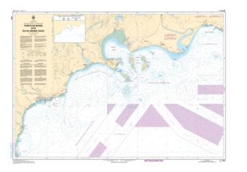 POINTE DE MOISIE A/TO ILE DU GRAND CAOUIS (1221) by Canadian Hydrographic Service