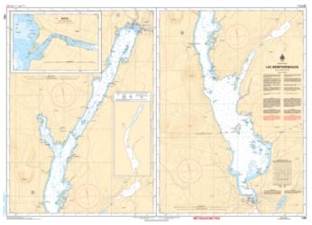 LAC MEMPHREMAGOG (1360) by Canadian Hydrographic Service