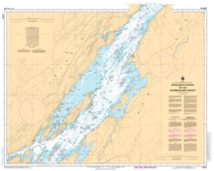 WHALEBACK SHOAL TO/AU SUMMERLAND GROUP (1436) by Canadian Hydrographic Service