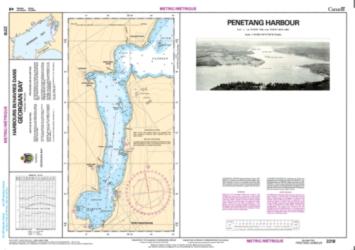 PENETANG HARBOUR (2218) by Canadian Hydrographic Service