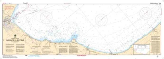 SARNIA TO/A BAYFIELD (2260) by Canadian Hydrographic Service
