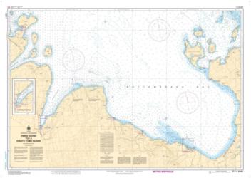 OWEN SOUND TO/A GIANT'S TOMB ISLAND (2283) by Canadian Hydrographic Service