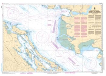 STRAIT OF GEORGIA, SOUTHERN PORTION/PARTIE SUD (3463) by Canadian Hydrographic Service