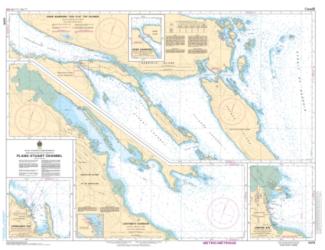 PLANS - STUART CHANNEL (3475) by Canadian Hydrographic Service