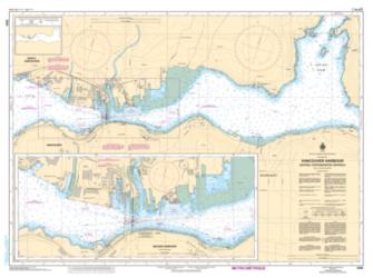 VANCOUVER HARBOUR CENTRAL PORTION/PARTIE CENTRALE (3494) by Canadian Hydrographic Service