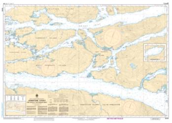 JOHNSTONE STRAIT, PORT NEVILLE TO/A ROBSON BIGHT (3545) by Canadian Hydrographic Service