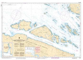 QUEEN CHARLOTTE STRAIT WESTERN PORTION/PARTIE OUEST (3549) by Canadian Hydrographic Service