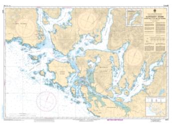 CLAYOQUOT SOUND, TOFINO INLET TO/A MILLAR CHANNEL (3673) by Canadian Hydrographic Service