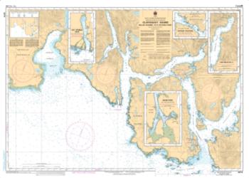 MILLAR CHANNEL TO/A ESTEVAN POINT (3674) by Canadian Hydrographic Service