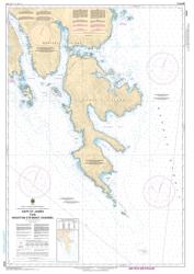 CAPE ST. JAMES TO/A HOUSTON STEWART CHANNEL (3825) by Canadian Hydrographic Service