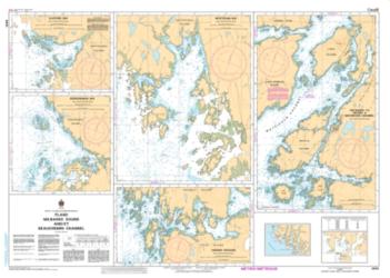 PLANS - MILBANKE SOUND AND/ET BEAUCHEMIN CHANNEL (3910) by Canadian Hydrographic Service