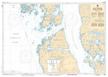 HAKAI PASSAGE AND VICINITY/ET ENVIRONS (3935) by Canadian Hydrographic Service
