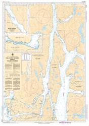 FINLAYSON CHANNEL AND/ET TOLMIE CHANNEL (3943) by Canadian Hydrographic Service