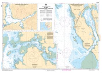 PLANS - PRINCE RUPERT HARBOUR (3955) by Canadian Hydrographic Service