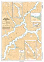 DEAN CHANNEL, BURKE CHANNEL AND/ET BENTINCK ARMS (3974) by Canadian Hydrographic Service