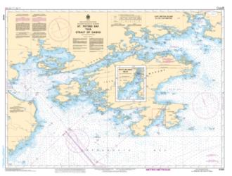 ST. PETERS BAY TO/A STRAIT OF CANSO (4308) by Canadian Hydrographic Service