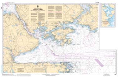 STRAIT OF CANSO AND APPROACHES/ET LES APPROCHES (4335) by Canadian Hydrographic Service