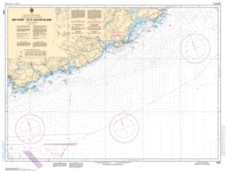 RED POINT TO/A GUYON ISLAND (4374) by Canadian Hydrographic Service