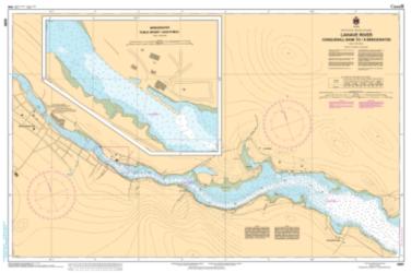 LAHAVE RIVER - CONQUERALL BANK TO BRIDGEWATER (4391) by Canadian Hydrographic Service