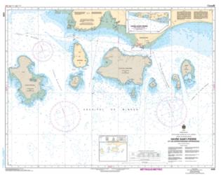 HAVRE SAINT-PIERRE ET LES APPROCHES/AND APPROACHES (4429) by Canadian Hydrographic Service