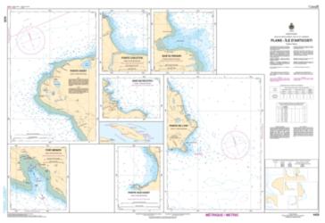 PLANS - ILE D'ANTICOSTI (4430) by Canadian Hydrographic Service