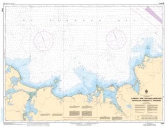 POMQUET AND TRACADIE HARBOURS (4447) by Canadian Hydrographic Service