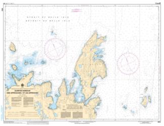 QUIRPON HARBOUR AND APPROACHES/ET LES APPROCHES (4512) by Canadian Hydrographic Service