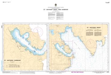 ST. ANTHONY BIGHT AND HARBOUR (4514) by Canadian Hydrographic Service