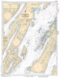 PRESQUE HARBOUR TO/A BAR HAVEN ISLAND AND/ET PARADISE SOUND (4619) by Canadian Hydrographic Service