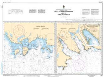GREAT ST. LAWRENCE HARBOUR AND/ET LAMALINE HARBOUR (4642) by Canadian Hydrographic Service