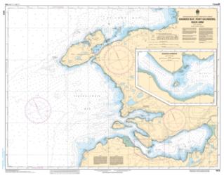 HAWKES BAY, PORT SAUNDERS, BACK ARM (4679) by Canadian Hydrographic Service