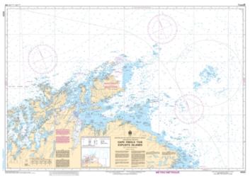 CAPE FREELS TO/A EXPLOITS ISLANDS (4820) by Canadian Hydrographic Service