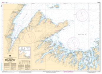 WHITE BAY AND/ET NOTRE DAME BAY (4821) by Canadian Hydrographic Service
