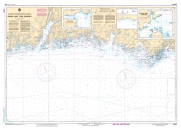GARIA BAY TO/A BURGEO (4824) by Canadian Hydrographic Service
