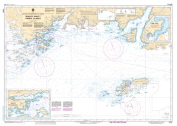 BURGEO AND/ET RAMEA ISLANDS (4825) by Canadian Hydrographic Service
